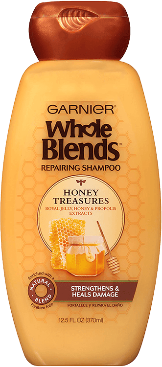 Front view of Repairing Shampoo Honey Treasures.